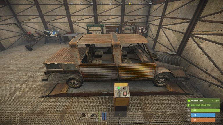 アップデートされたRUSTの車についてのメモ | にゃんこのブログ